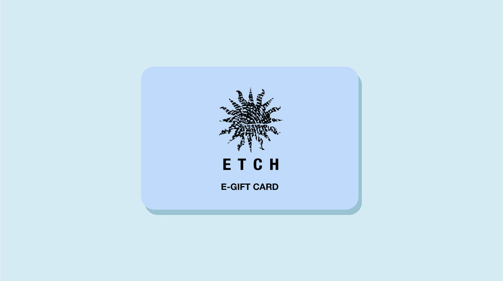 ETCH Gift Card with Fingerprint Kit