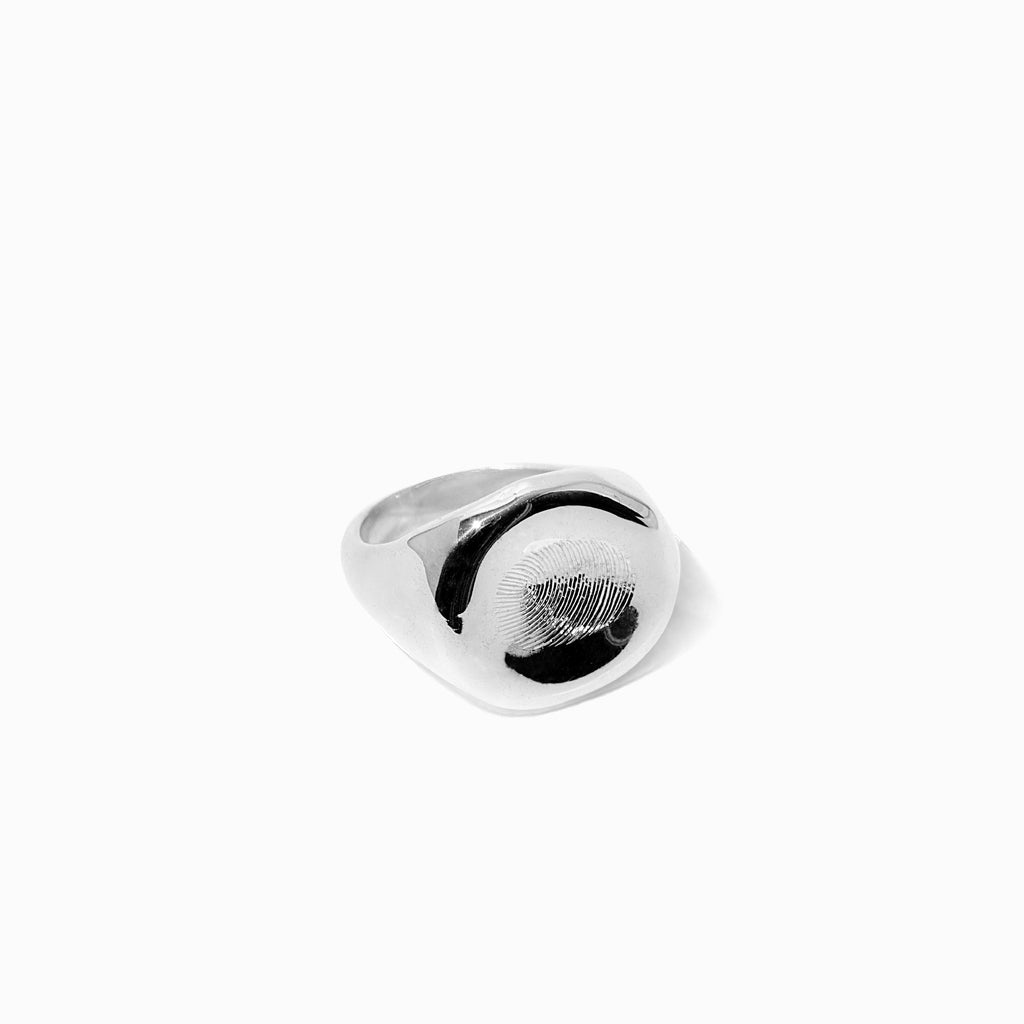 Honour Signet Ring in Solid Sterling Silver